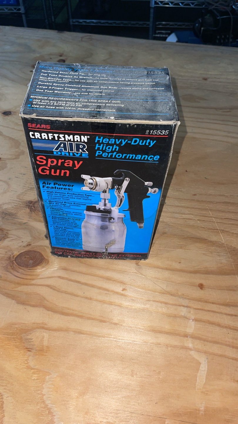 Craftsman Air Drive Heavy-Duty High Performance Spray Gun