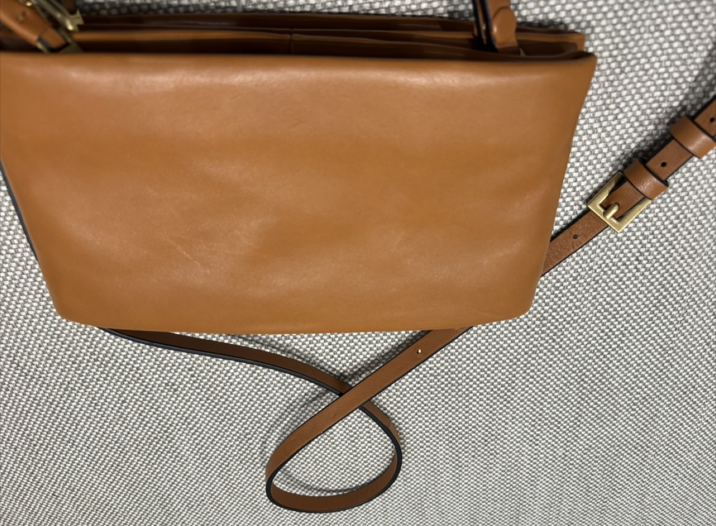 All Saints Leather Crossbody Bag - Tan - photo 5