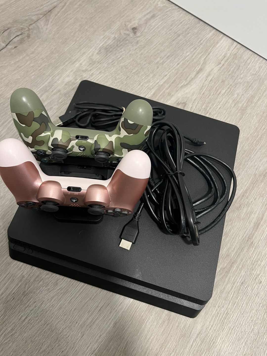 PS4 Slim Console with 2 Controllers - photo 3