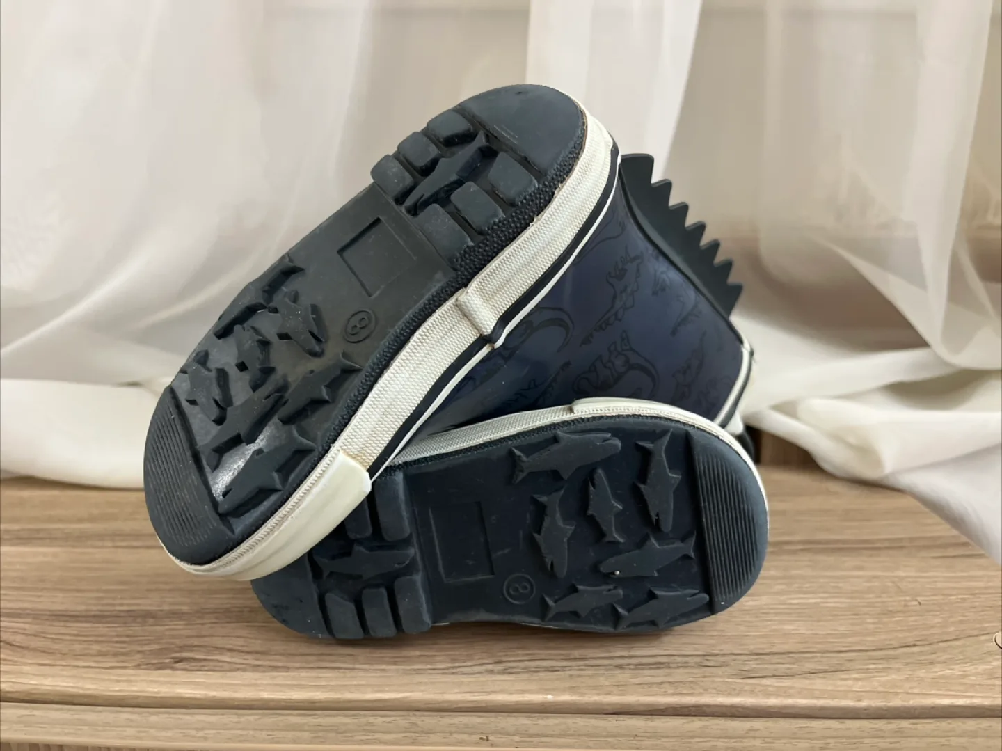 Kids' Dinosaur Rain Boots - Size 8 (25) image indicator(2)