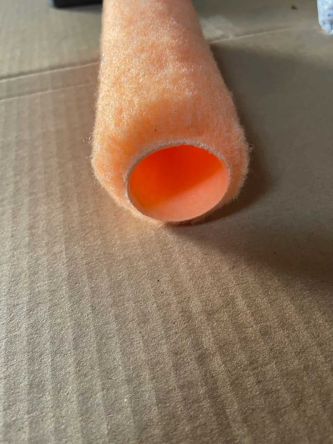 Unused Orange Paint Roller thumbnail