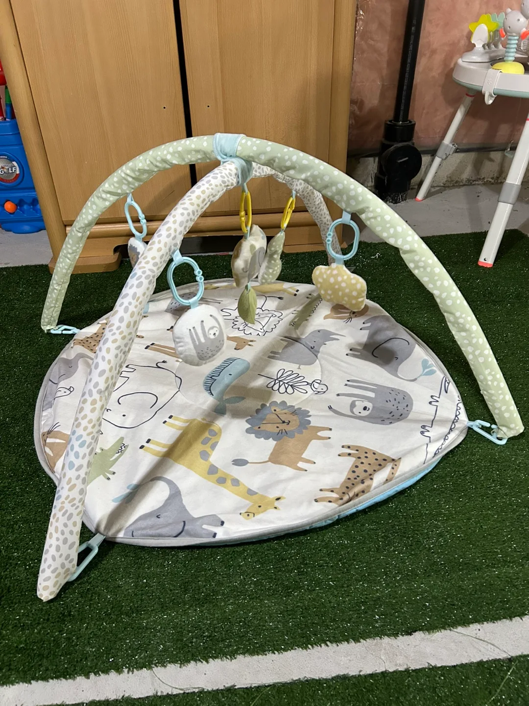 Baby Playmat with Arch and Hanging Toys thumbnail