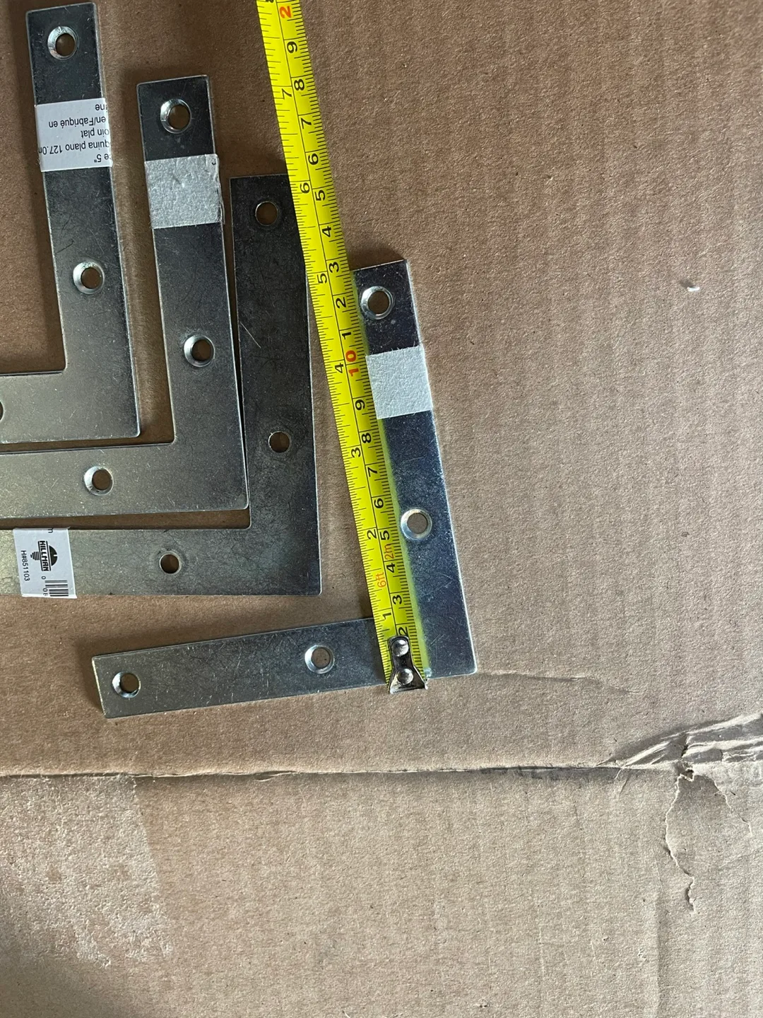 Five Metal Corner Brackets image indicator(2)