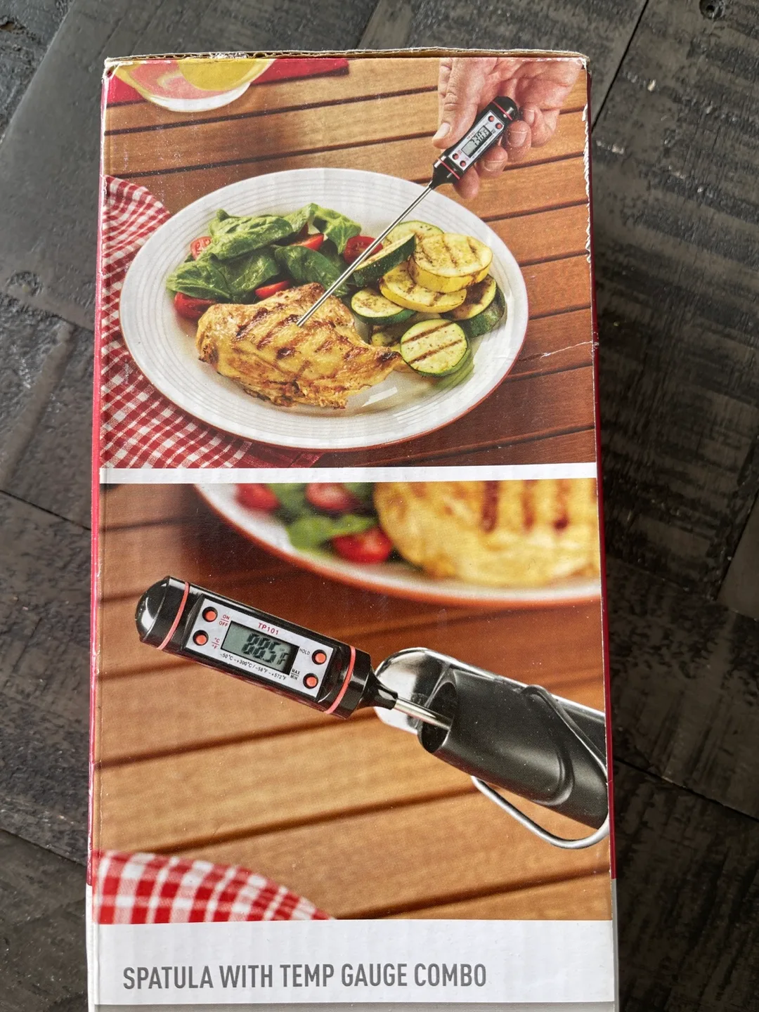 Char-Broil Tru Performance Spatula with Temp Gauge Combo image indicator(2)