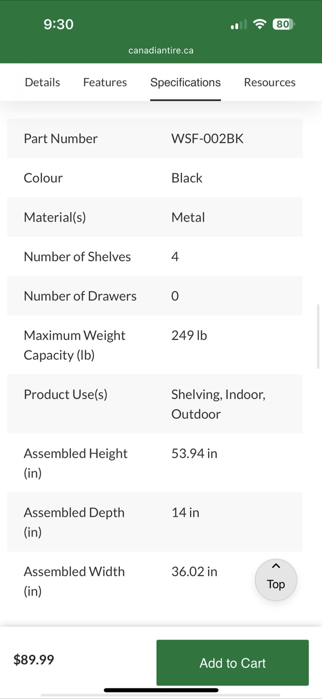 Metal Adjustable Wire Storage Shelf - photo 4
