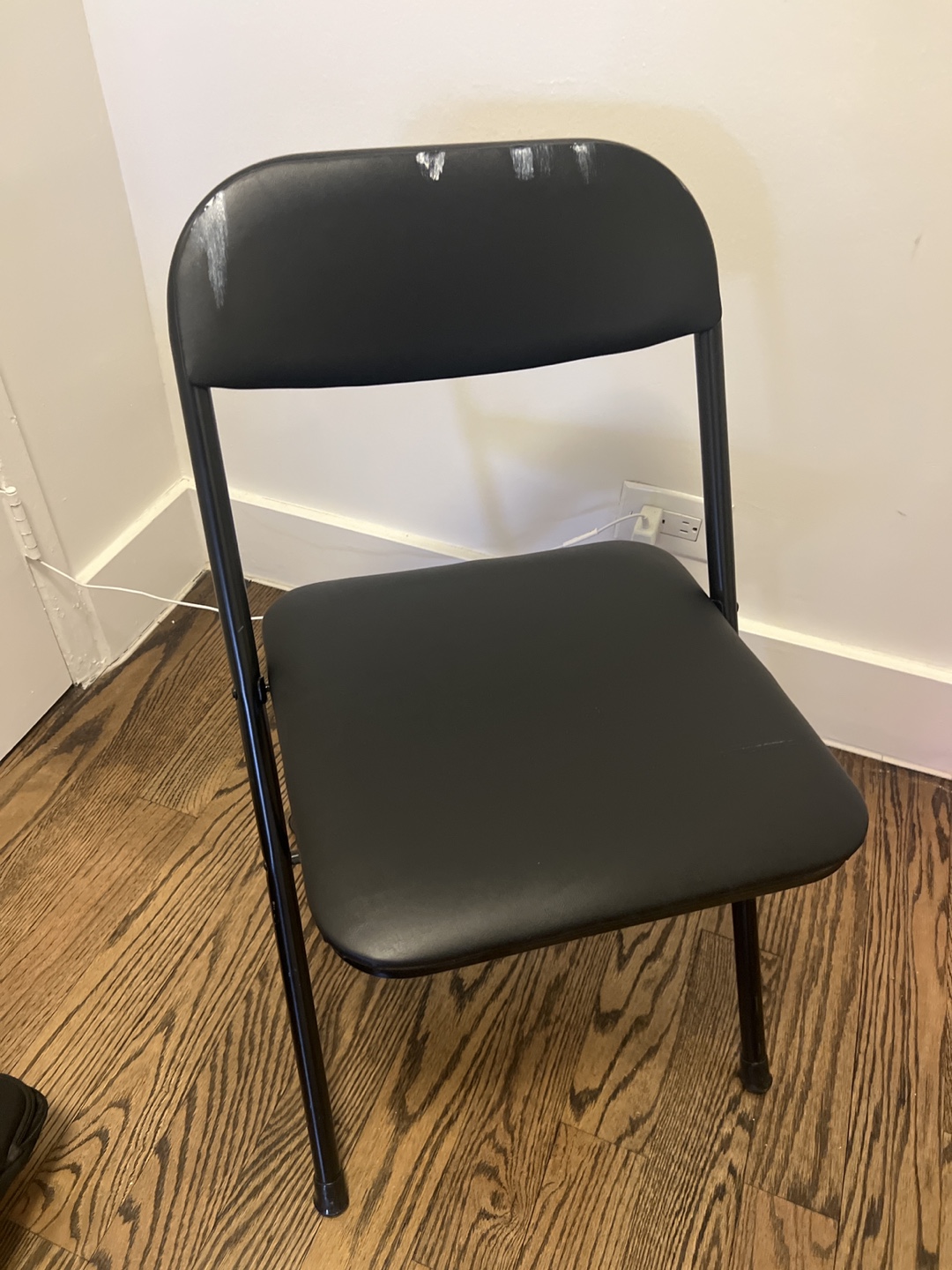 Black Folding Chair