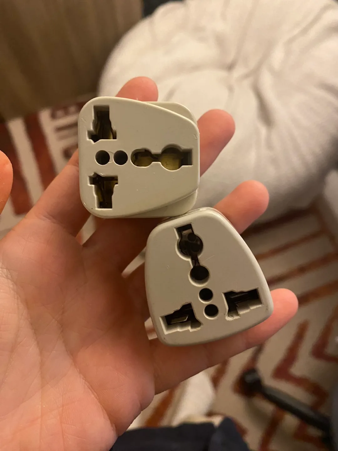 Two Travel Plug Adapters thumbnail