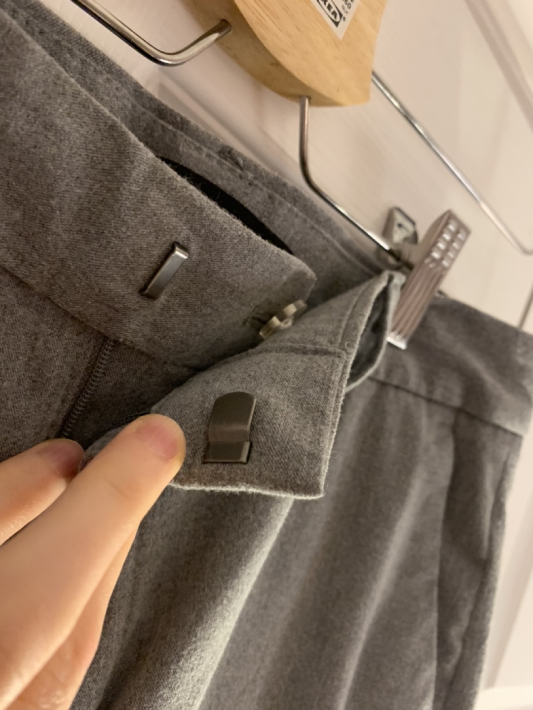 Women's Grey Dress Pants Size 2 - photo 4