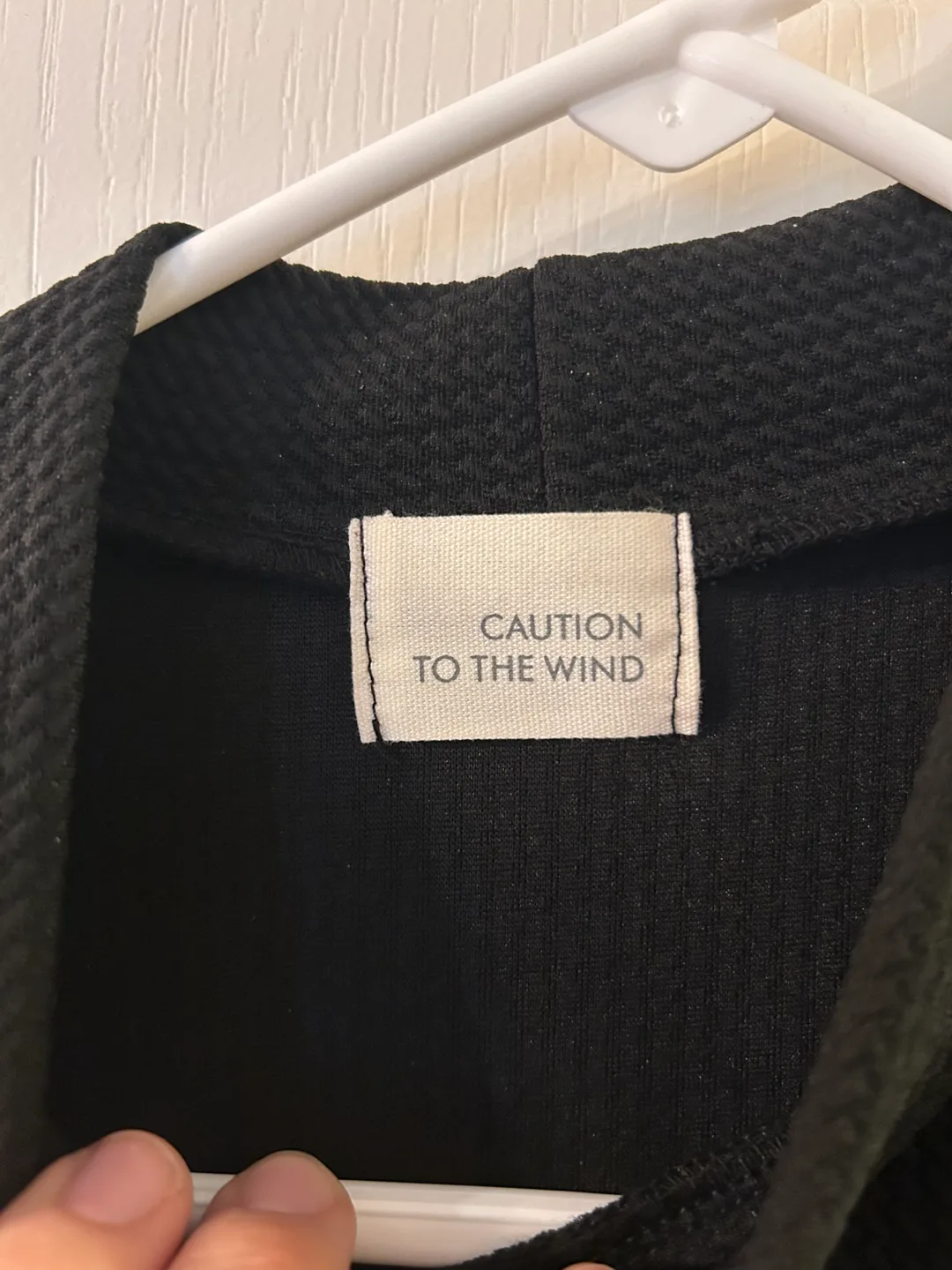 Caution to the Wind Black Mini Dress image indicator(3)