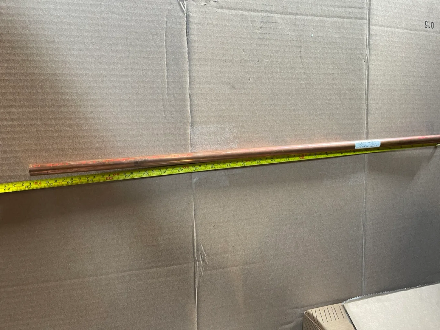Copper Pipe - 28 inches thumbnail