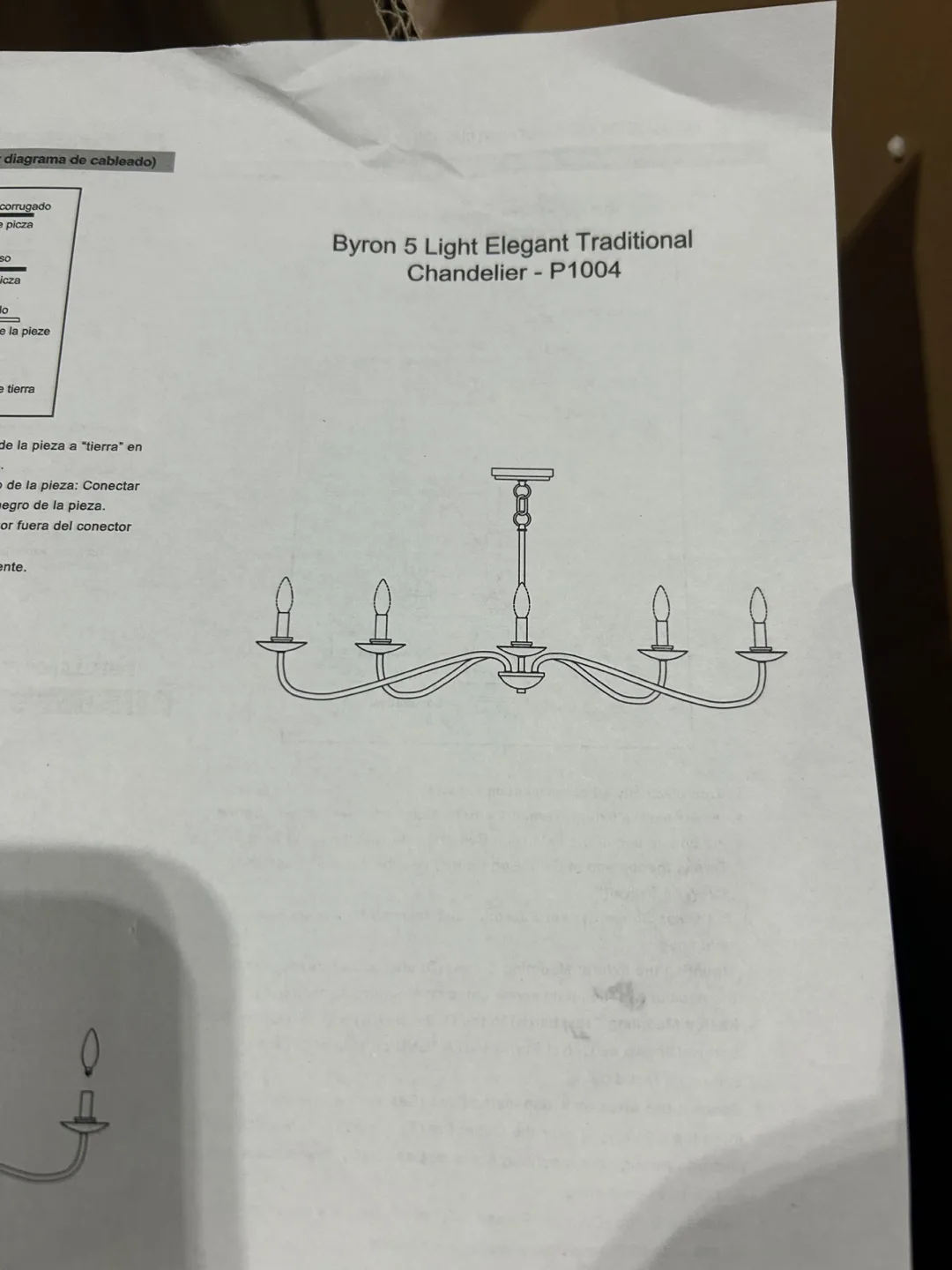 New Byron 5-Light Elegant Traditional Chandelier thumbnail