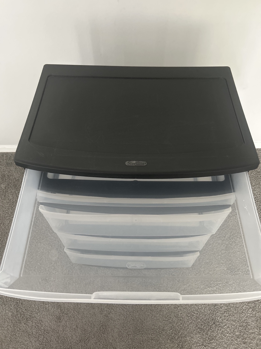 5-Drawer Plastic Storage Cart - photo 4