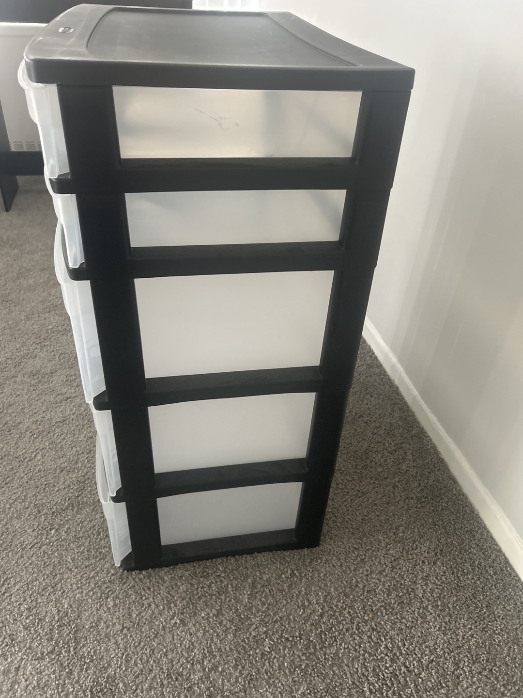 5-Drawer Plastic Storage Cart - photo 3