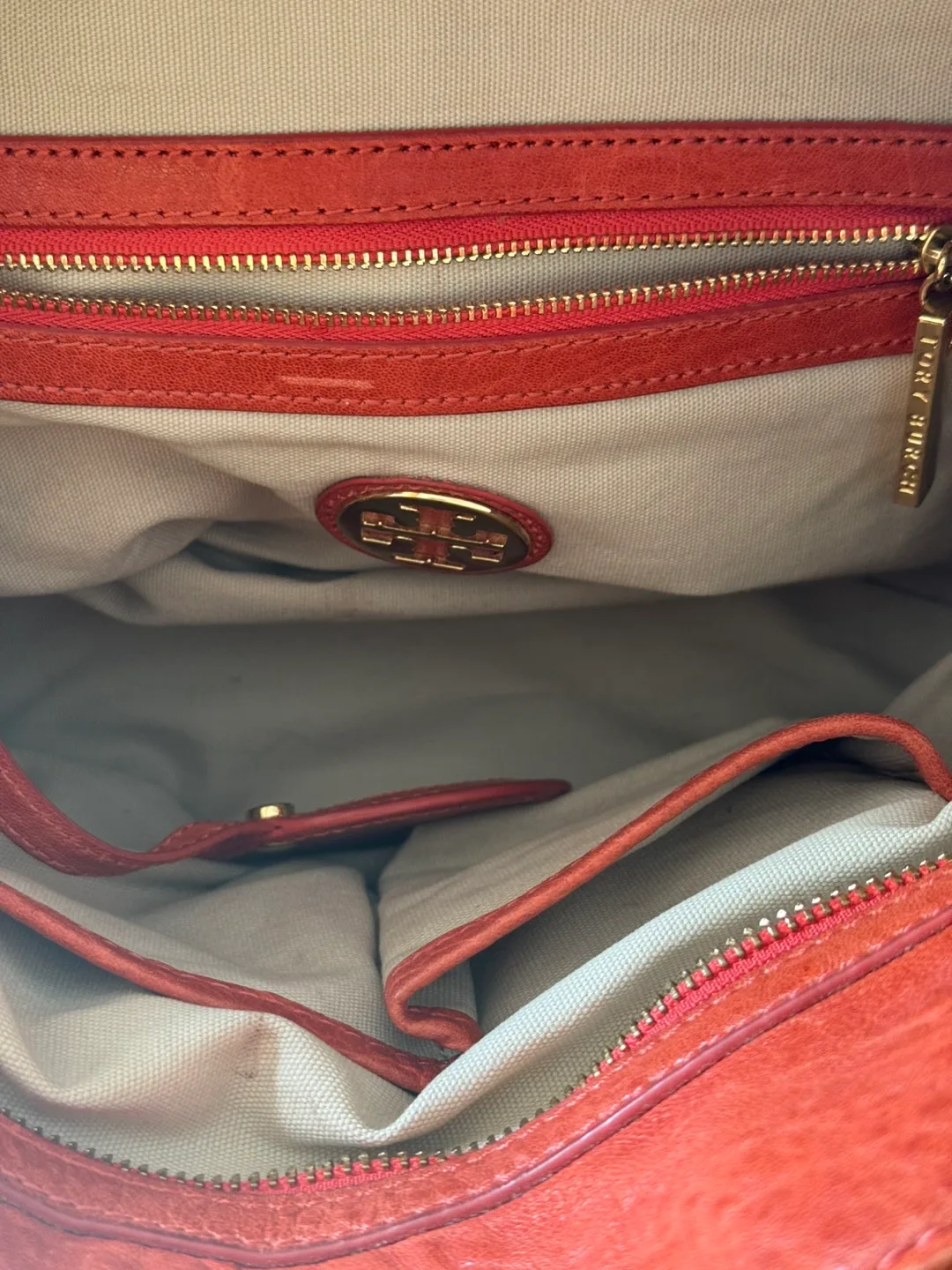 Tory Burch Leather Satchel Handbag image indicator(6)