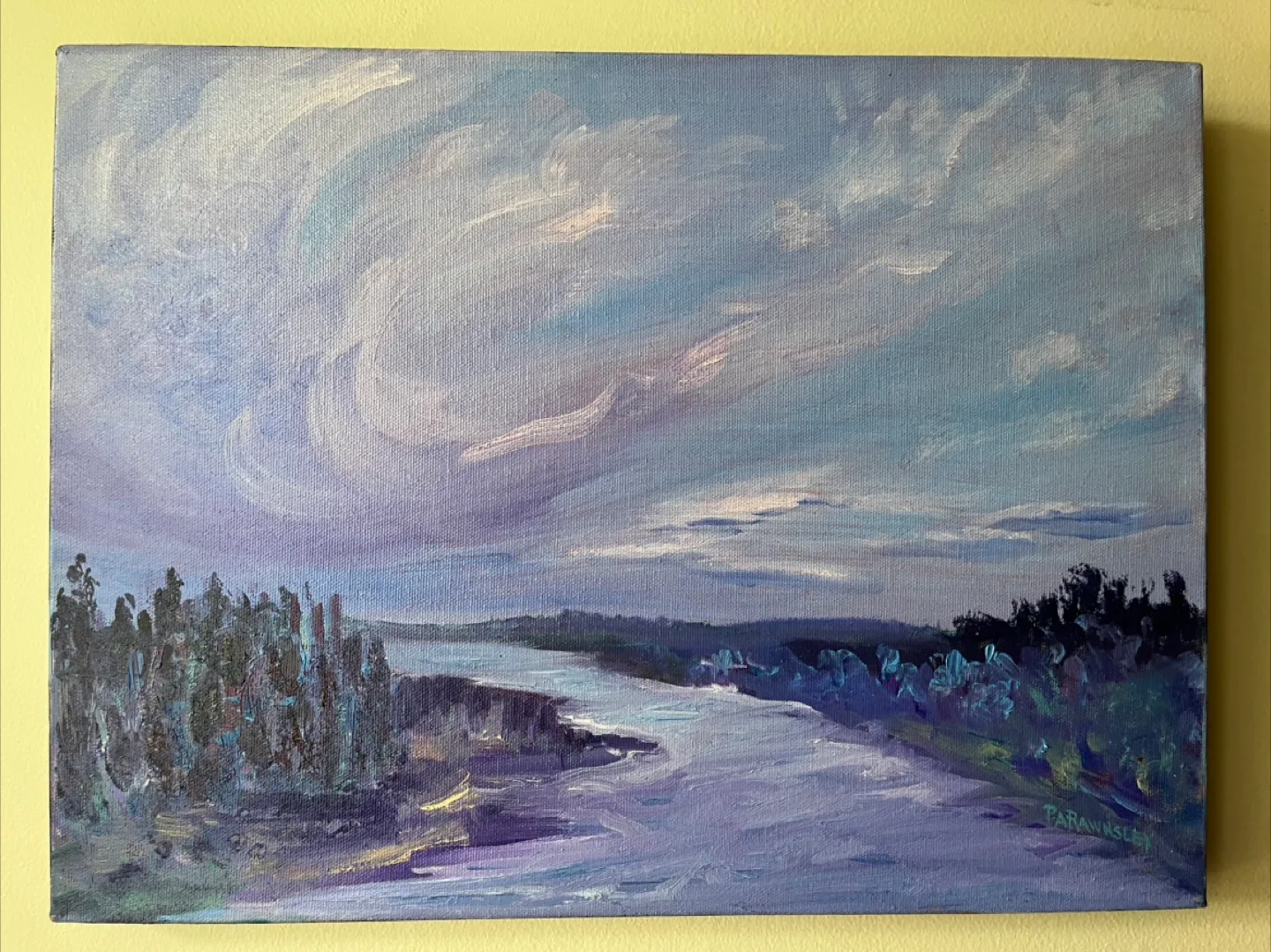 Original Art- Oil painting on Canvas by Calgary artist thumbnail