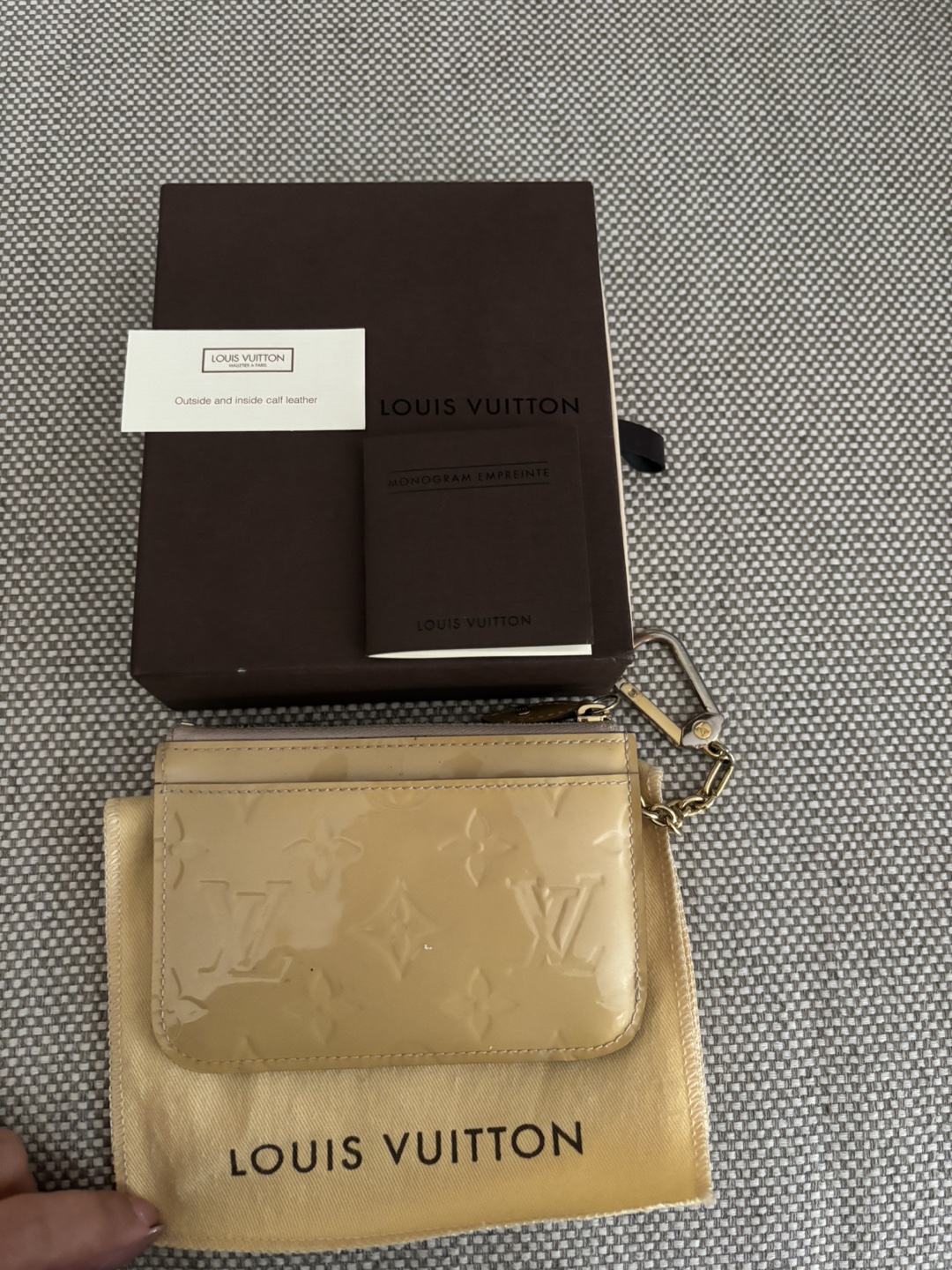 Authentic Louis Vuitton Monogram Empriente Coin Purse - photo 2