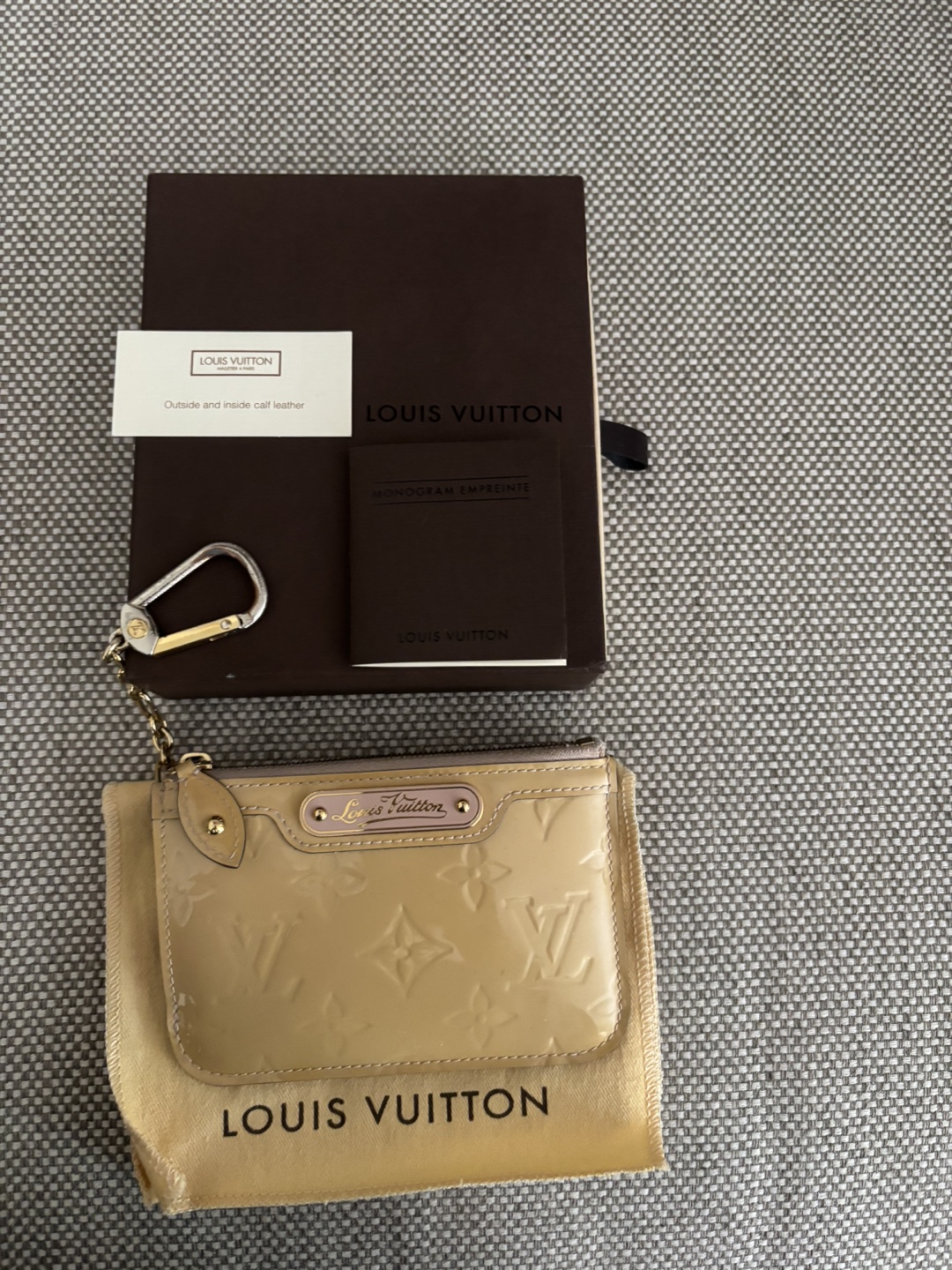 Authentic Louis Vuitton Monogram Empriente Coin Purse