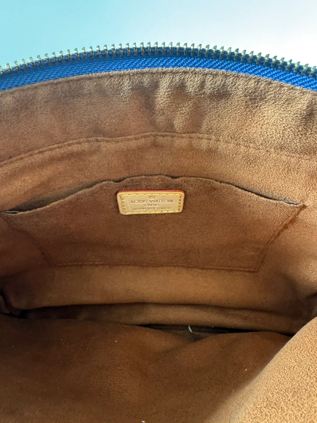 Louis Vuitton Denim Speedy Bag image indicator(3)