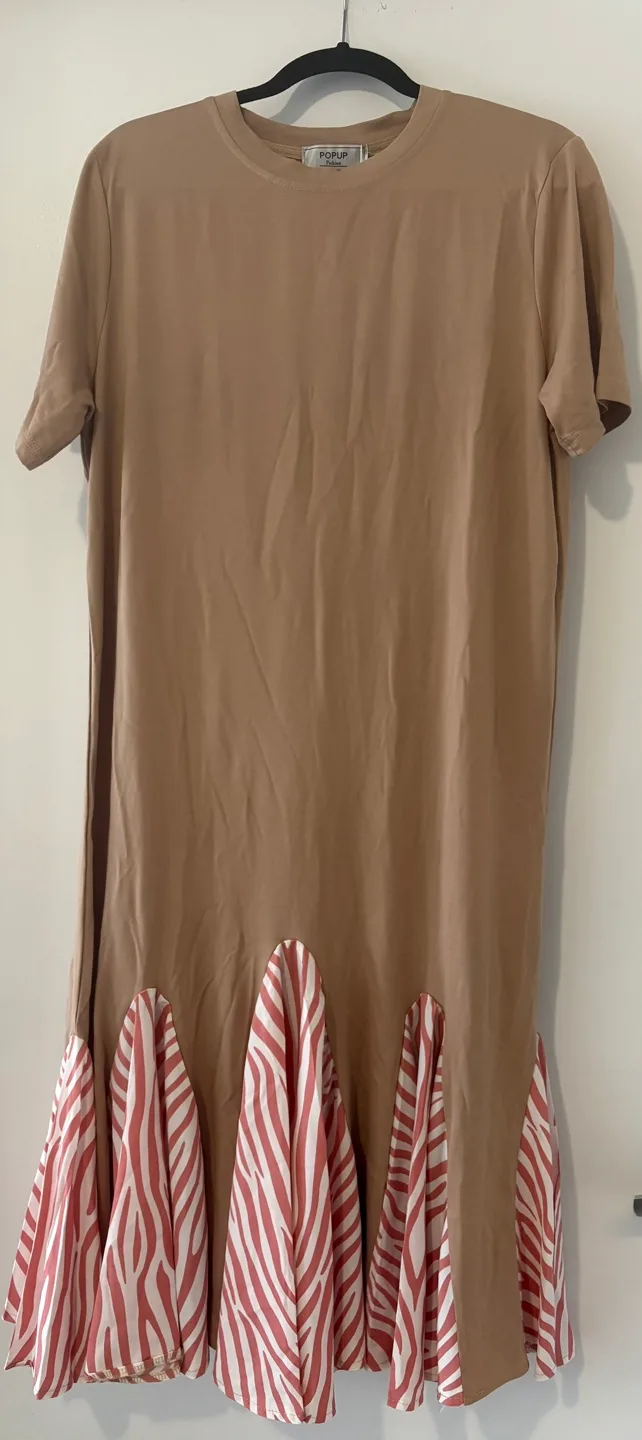 POPUP Fashion Zebra Print Mini Dress thumbnail