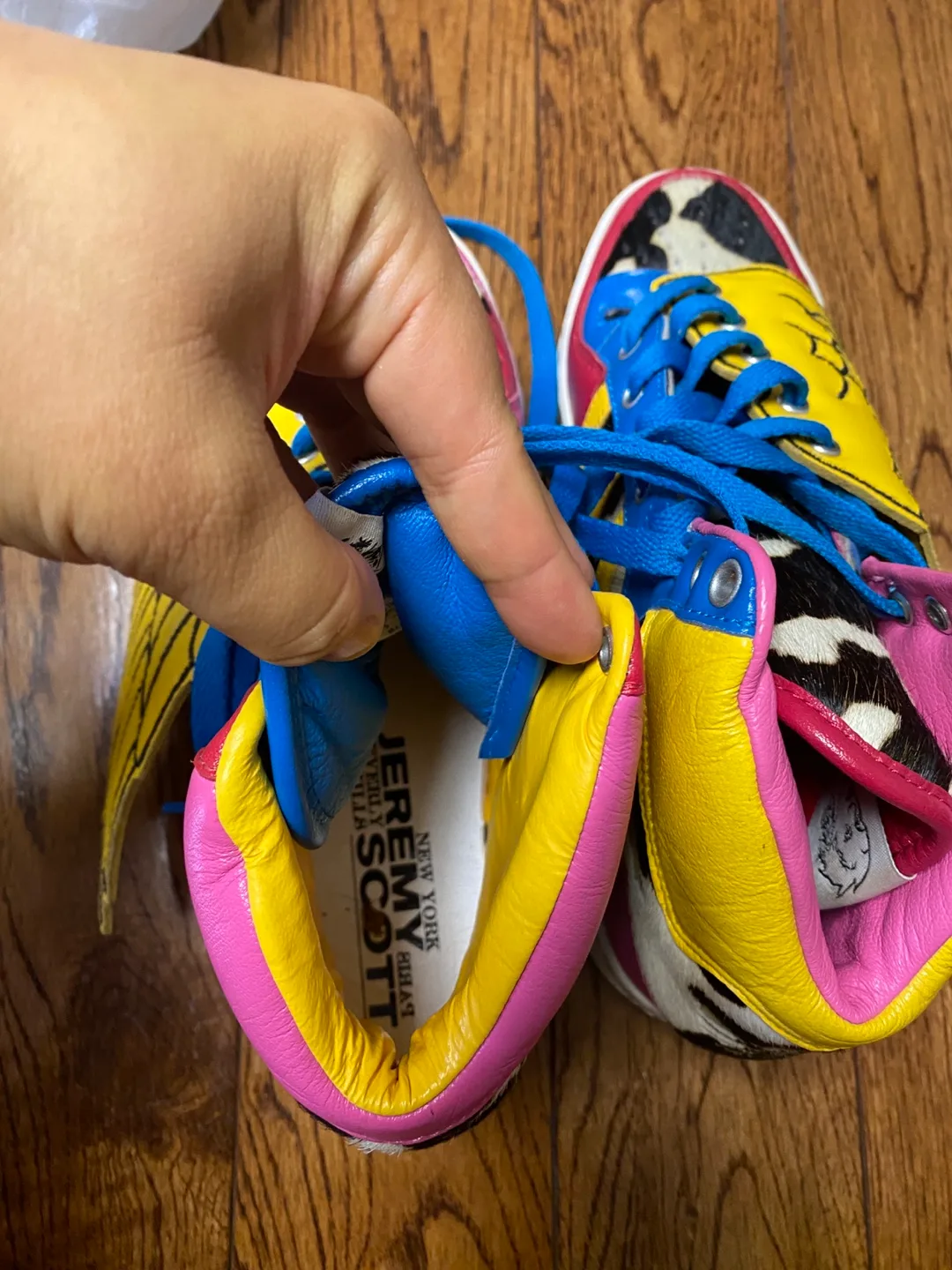 Jeremy Scott x Adidas Wings High Top Sneakers image indicator(4)