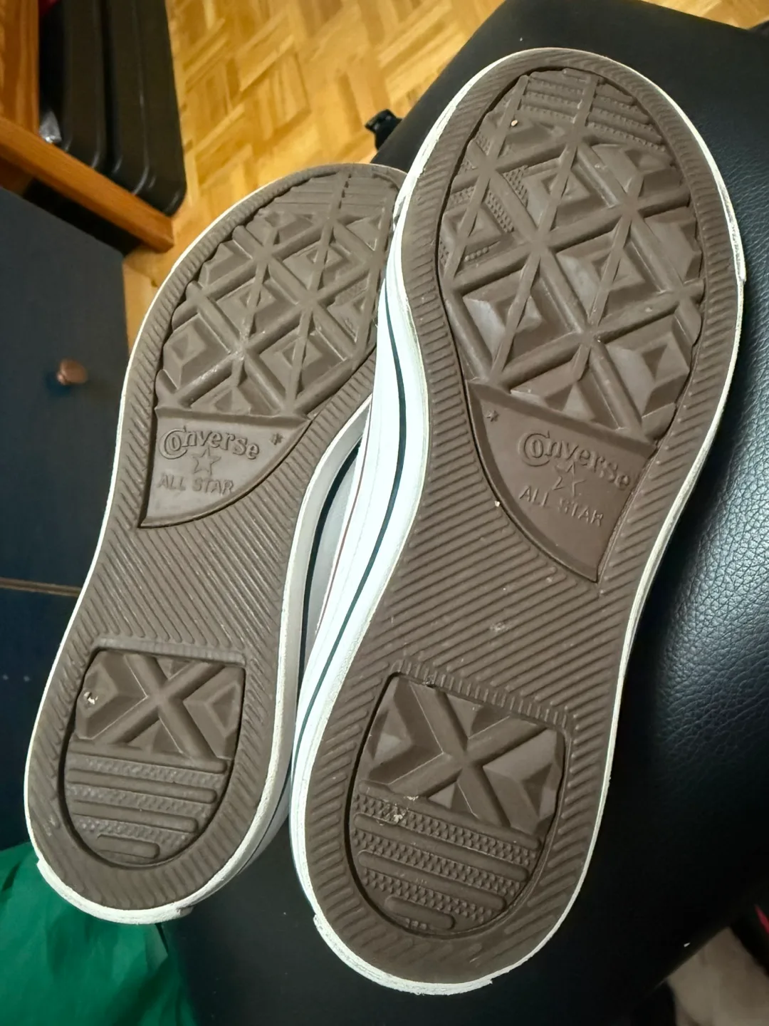 Converse All Star High Top Sneakers - White - Size 5.5 Women's image indicator(3)