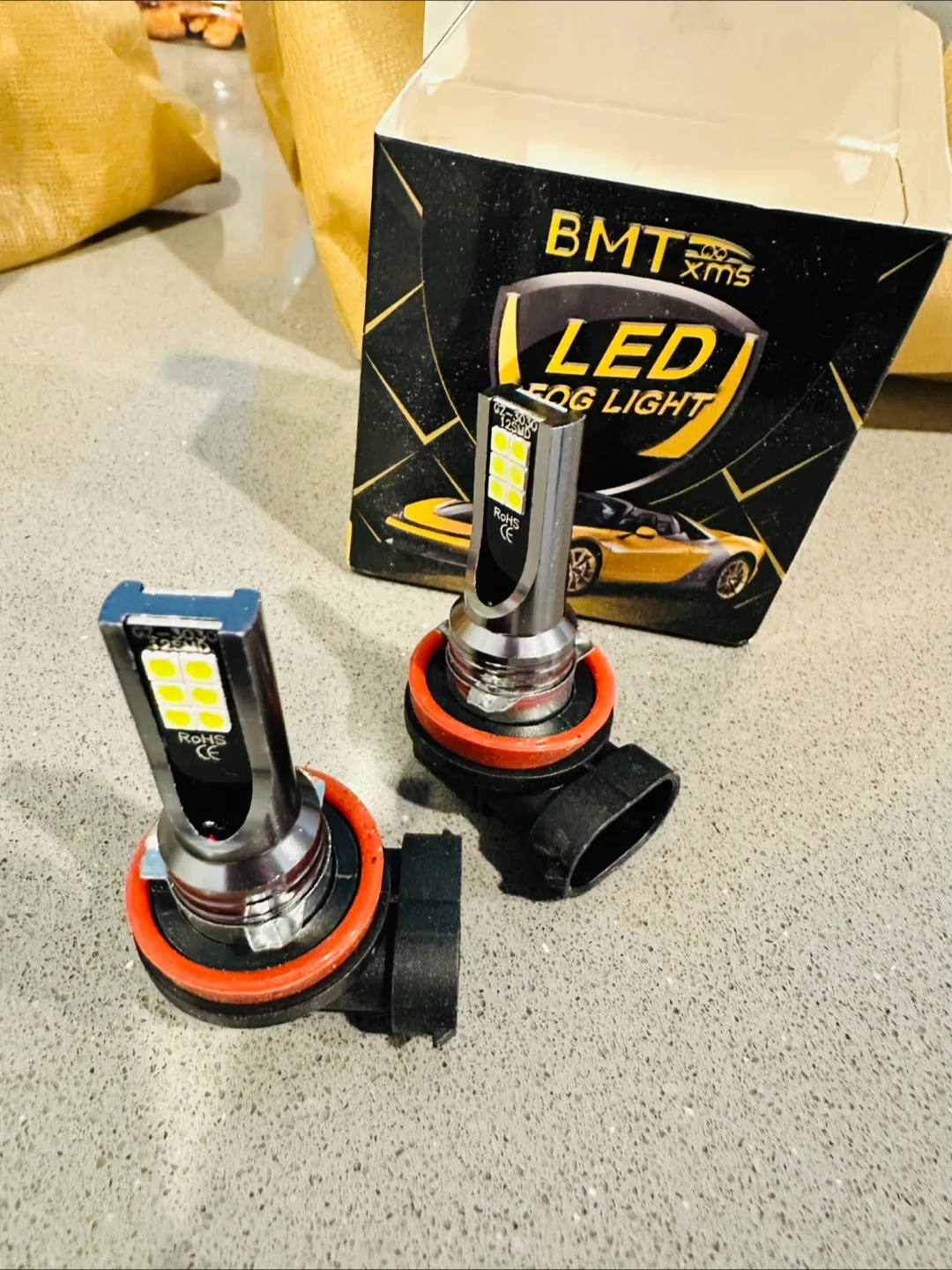 BMTXMS LED Fog Lights - Brand New #freecycle image indicator(2)