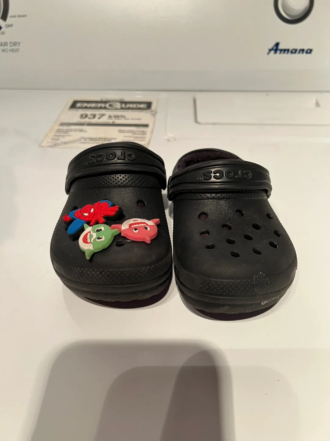 Kids' Crocs Size C7 with Jibbitz thumbnail