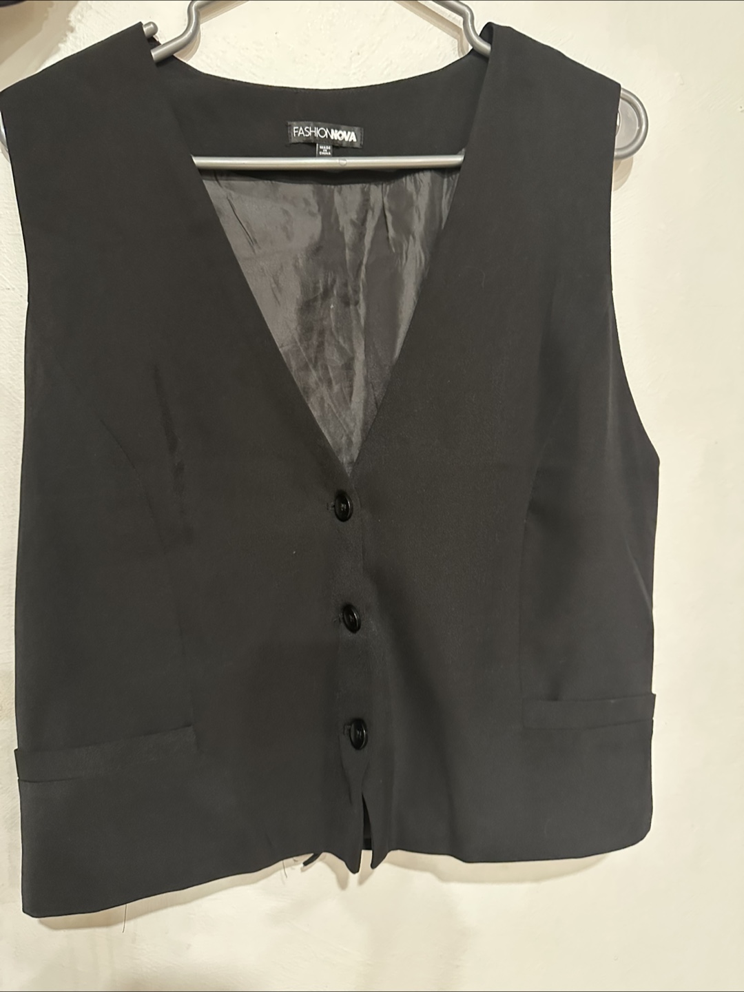 Fashion Nova Black Vest - photo 2