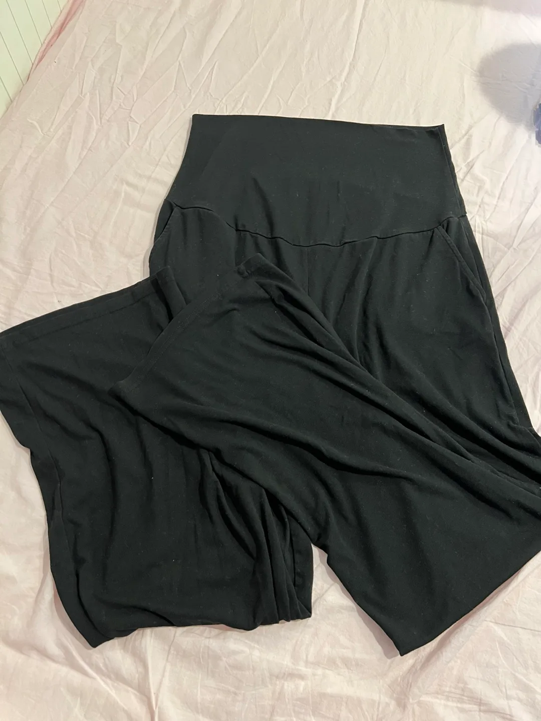 Black Maternity Pants - Size small thumbnail