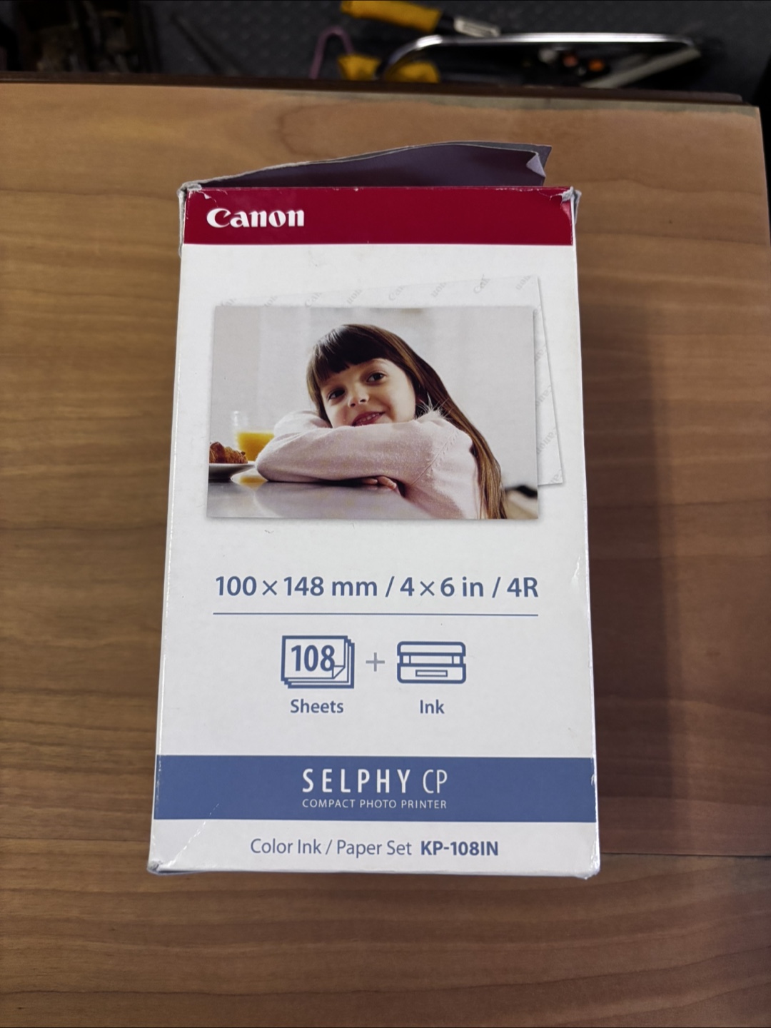 Canon SELPHY CP740 Compact Photo Printer with Ink and Paper