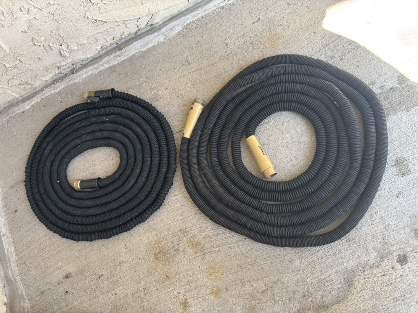 2x Expandable Garden Hoses