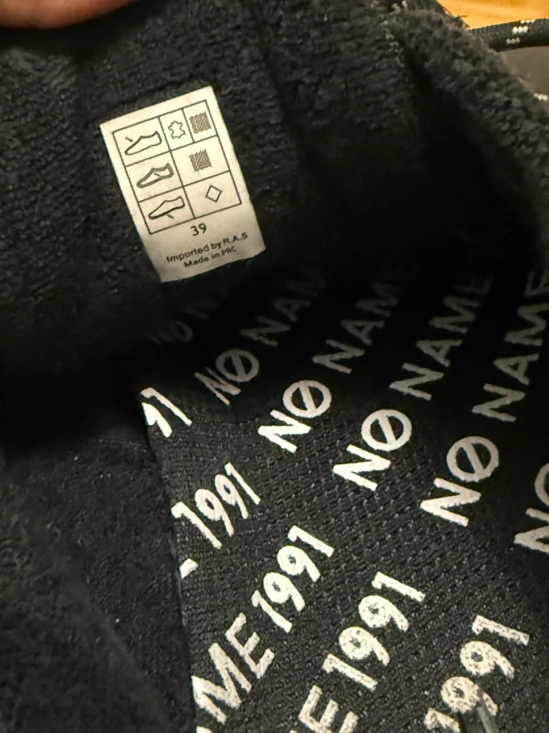 No Name 1991 Black Chunky Sneakers - Size 39 image indicator(4)