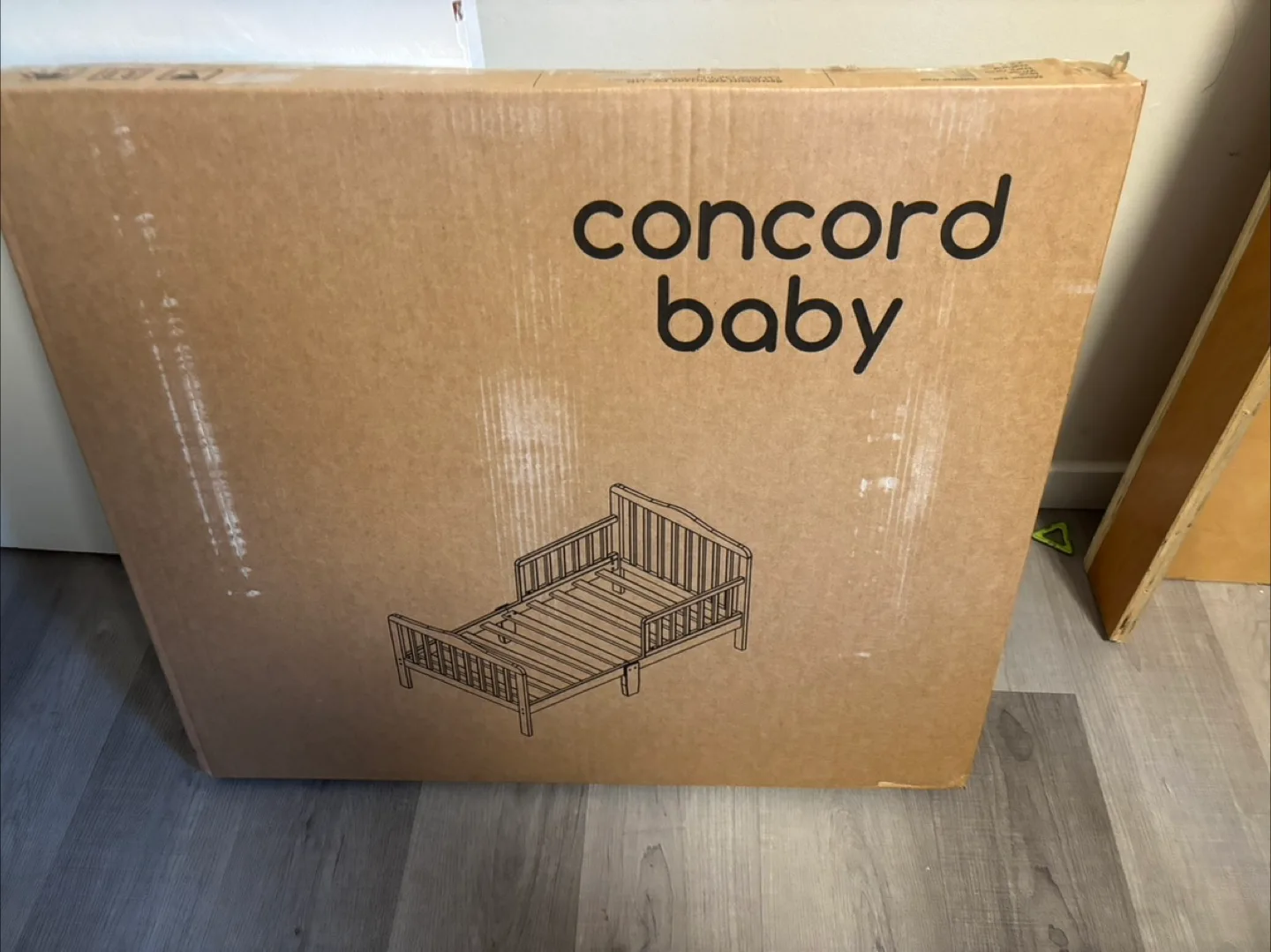 New Concord Baby Toddler Bed and mattress thumbnail