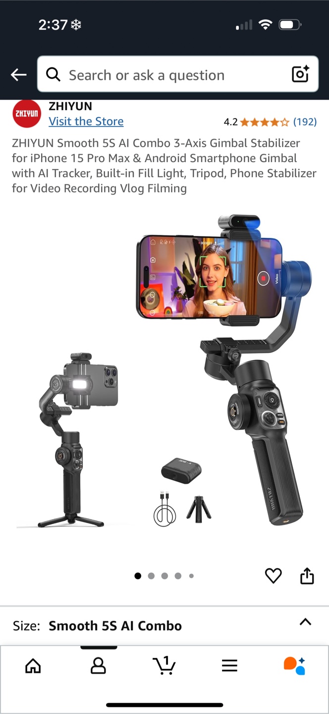 Zhiyun Smooth 4 Gimbal Stabilizer - photo 5