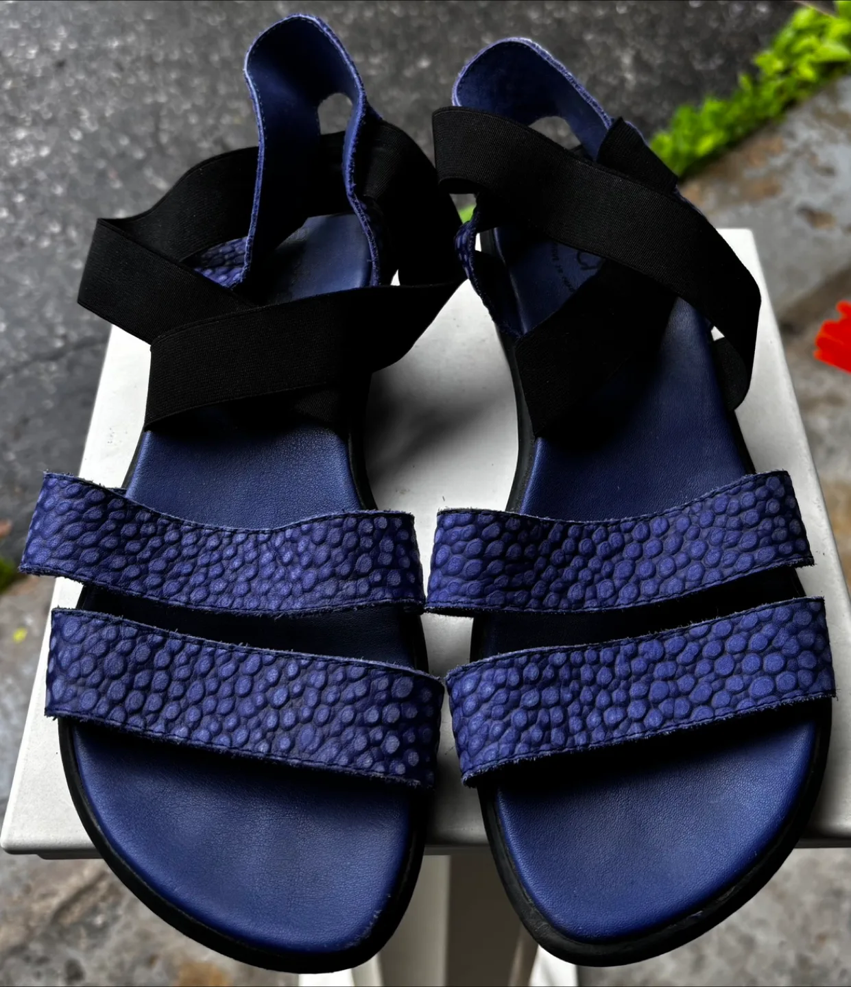 ARCHE NL High Ankle Strap Leather Sandals Size 7.5/8 U thumbnail