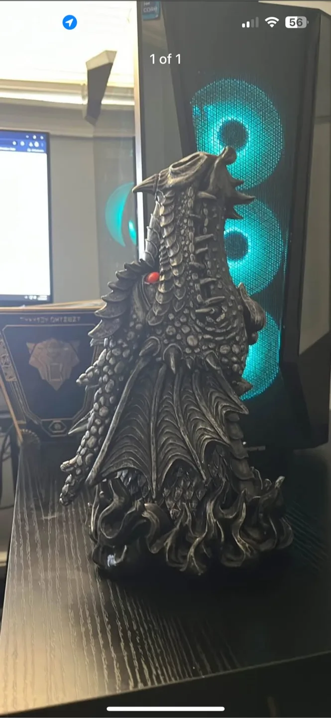 Dragon Figurine Statue (incense) image indicator(2)