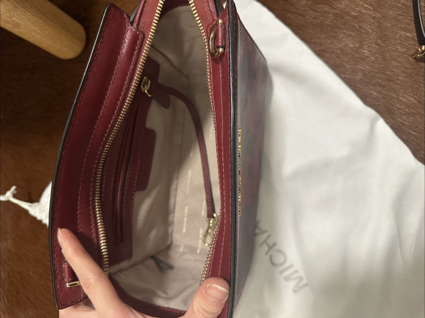 Michael Kors Red Lace Crossbody Bag - photo 2