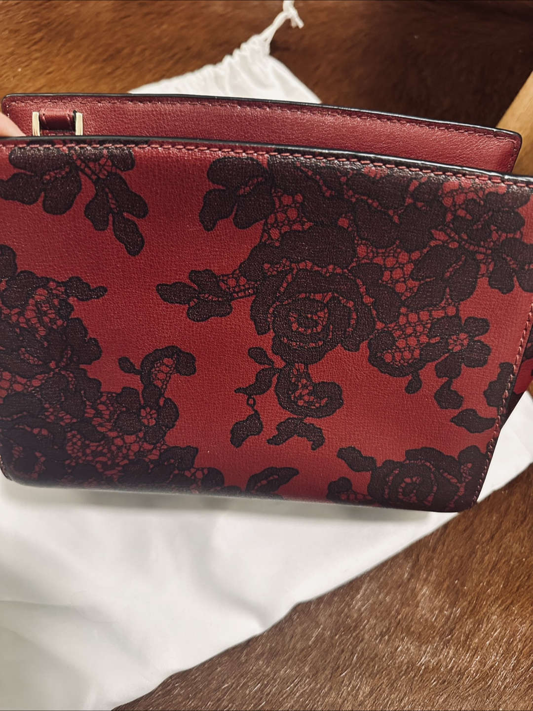 Michael Kors Red Lace Crossbody Bag - photo 5