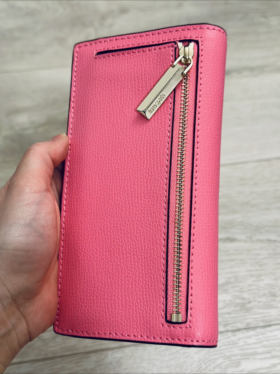 Kate Spade Pink Leather Wallet - photo 3