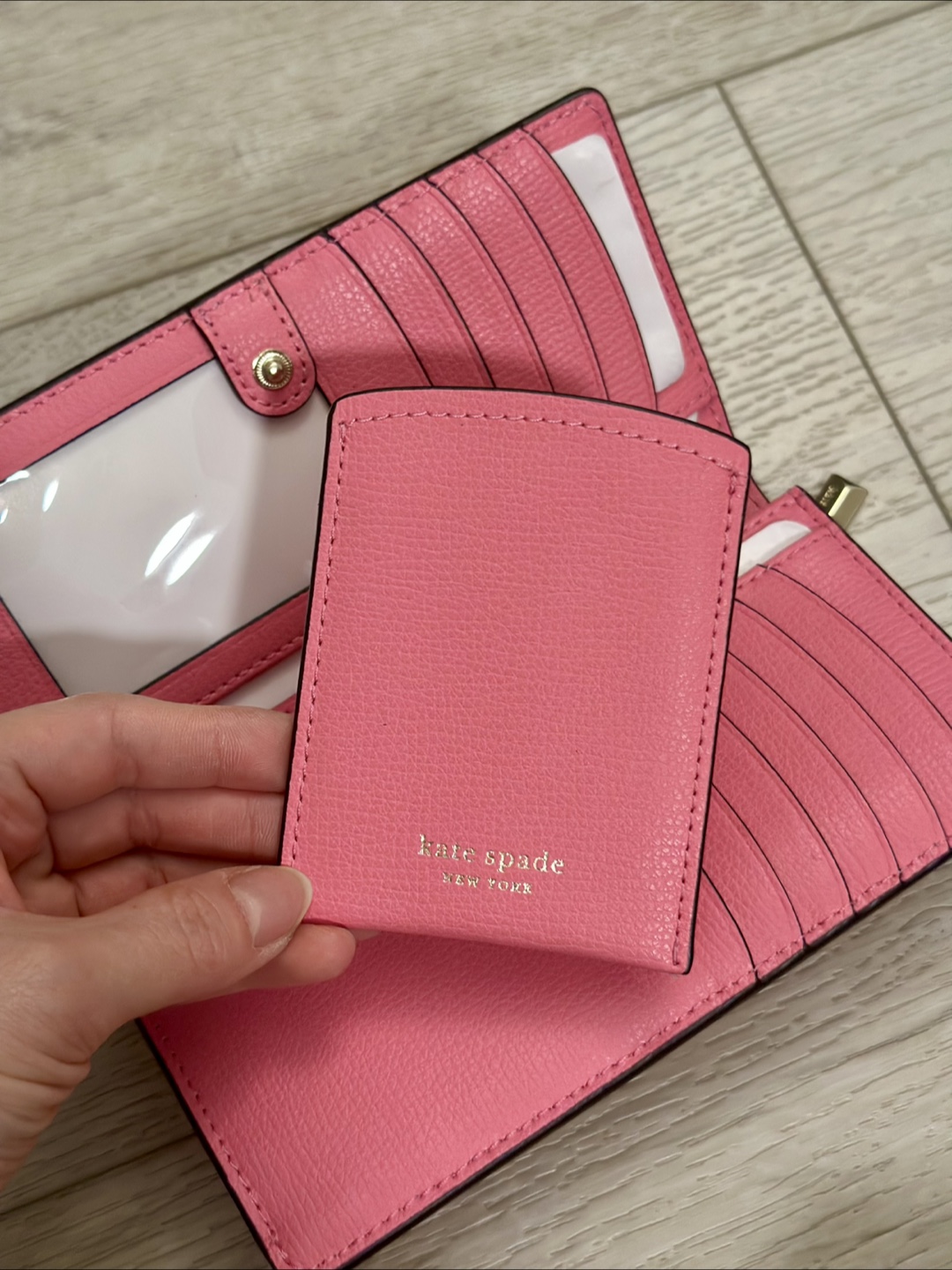Kate Spade Pink Leather Wallet - photo 4