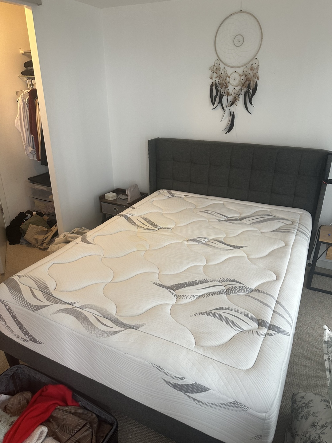 Queen Mattress with minor stains
