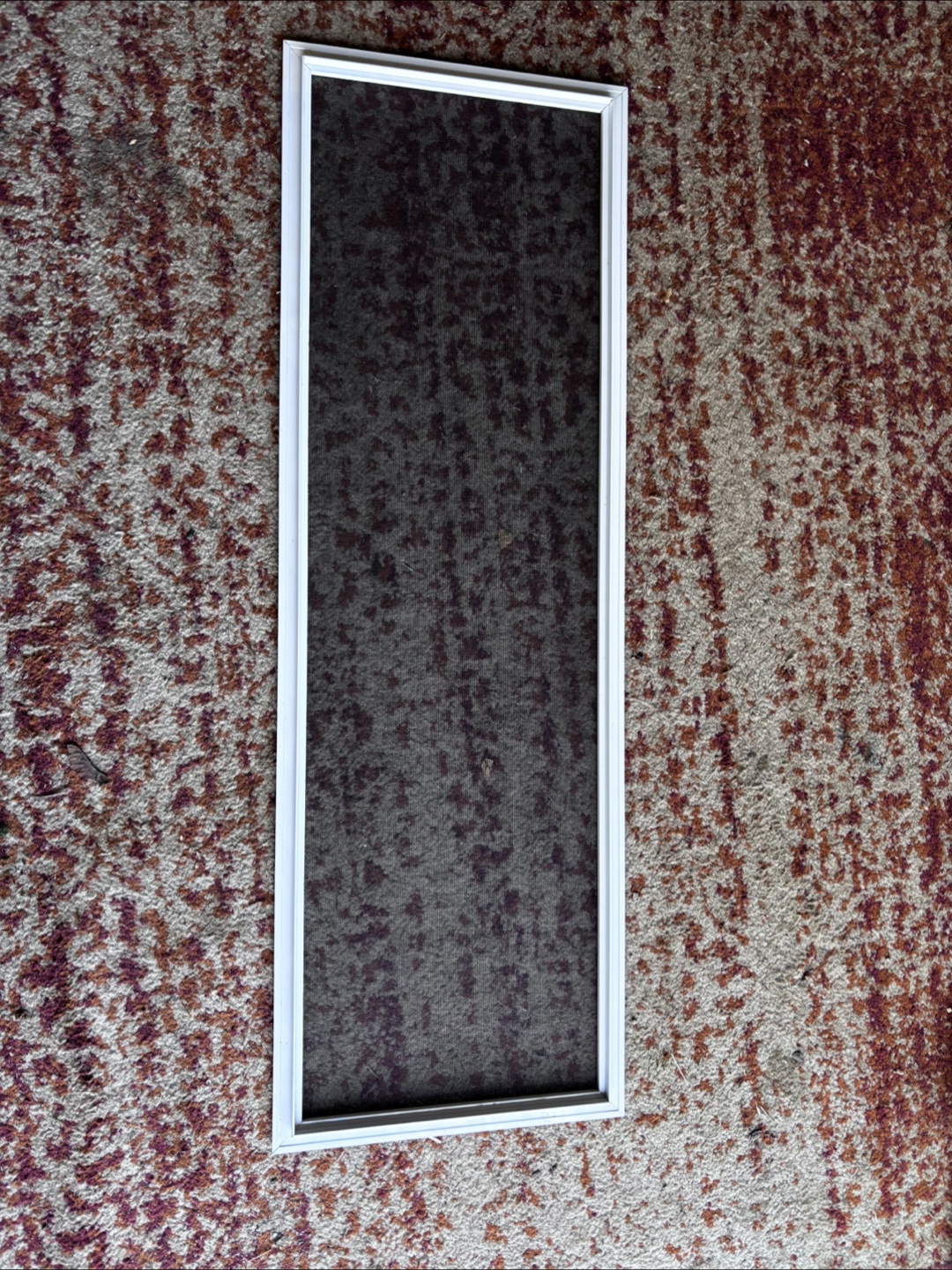White Vinyl Double Hung Window with Screen