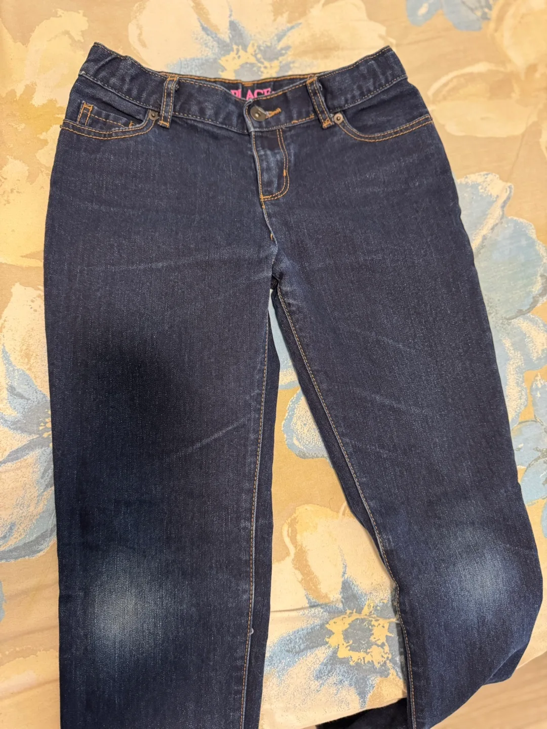 3 Pairs Girls' Place Jeans Size 12 image indicator(4)