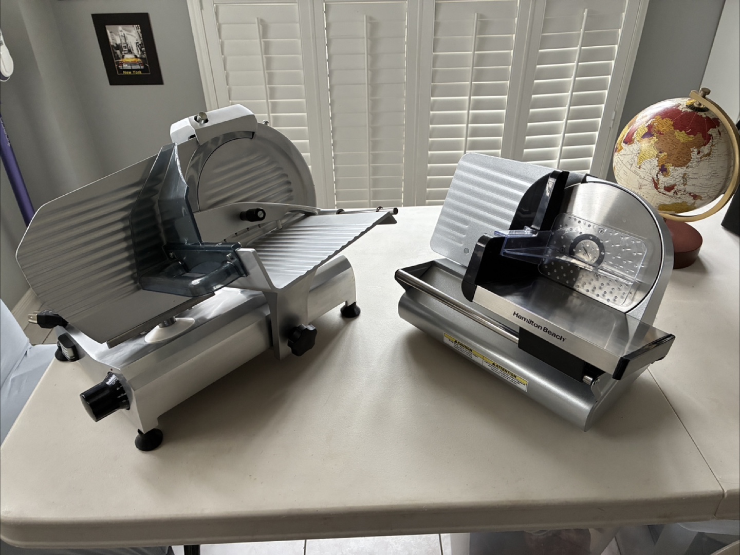Two Electric Meat Slicers