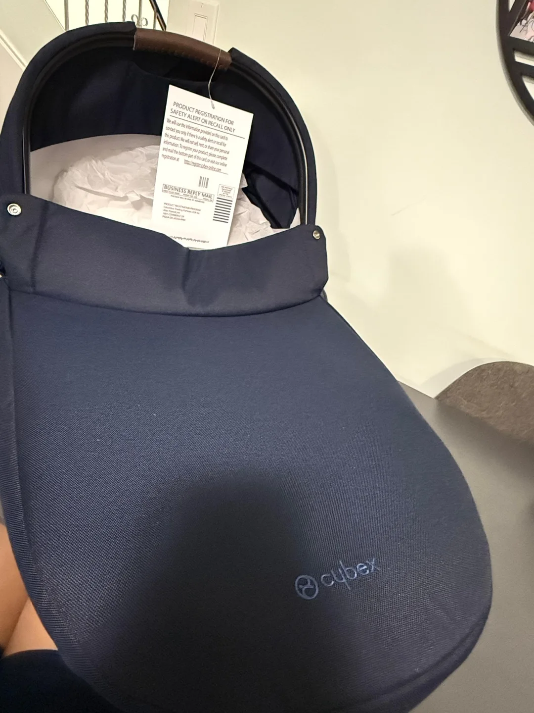 Cybex Cot S Lux Carrycot - Navy Blue thumbnail