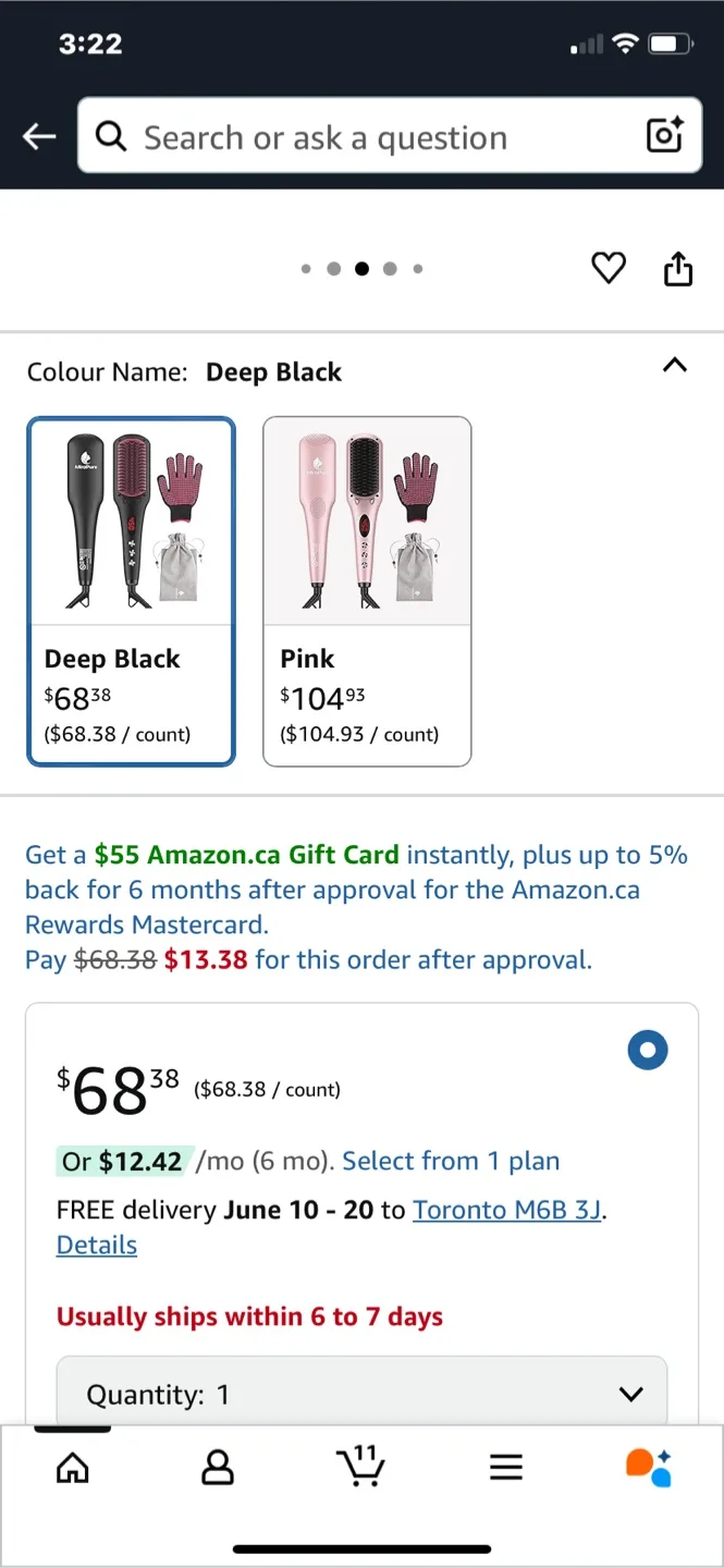 MiroPure Hot Air Brush Straightener image indicator(3)