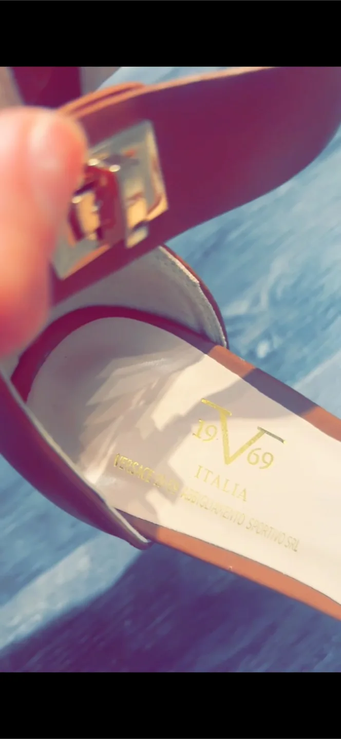 Brown Versace 1969 Heels thumbnail
