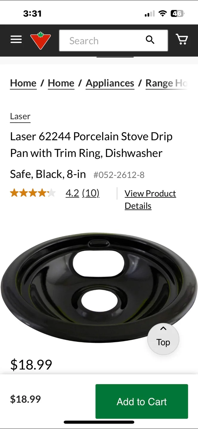 Electric Stove Burner Drip Pan image indicator(5)