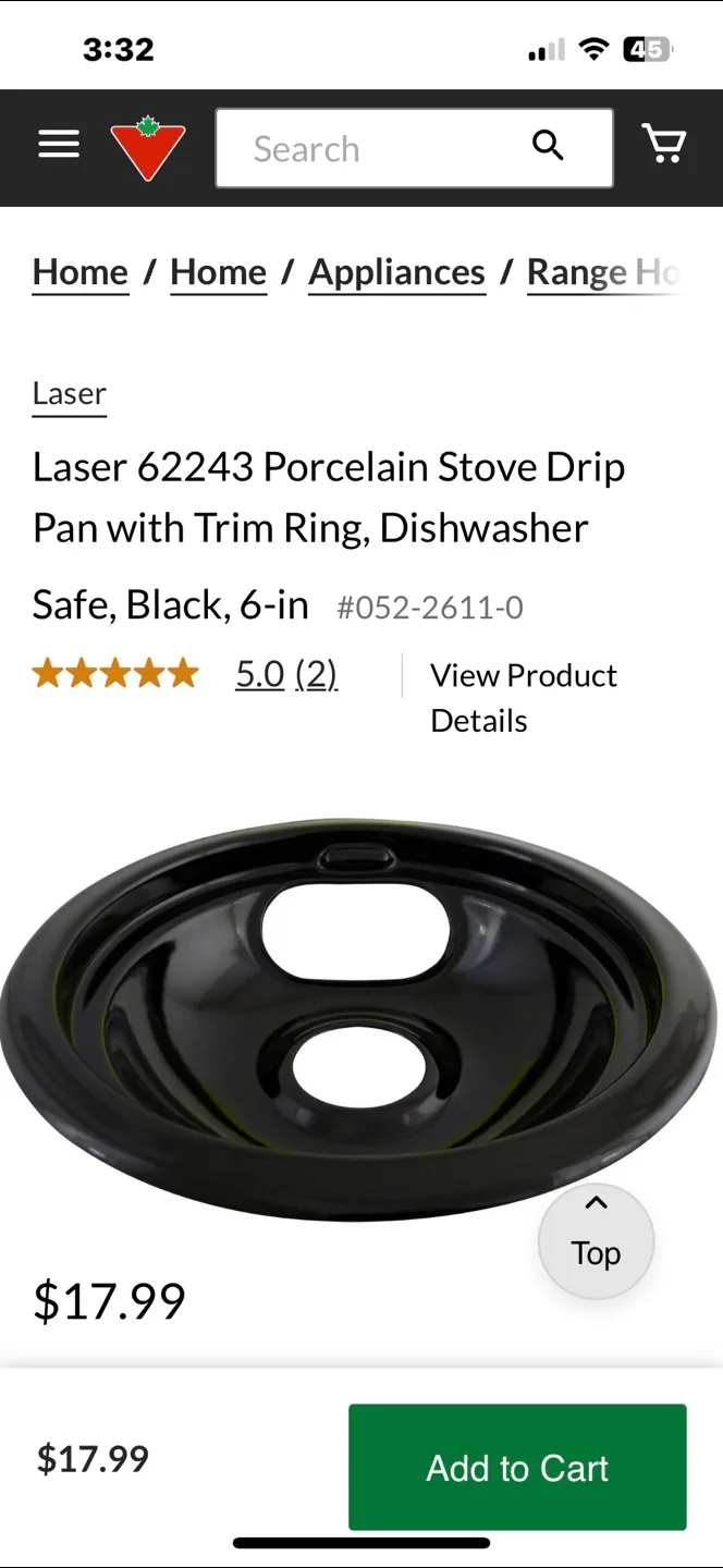 Electric Stove Burner Drip Pan image indicator(4)