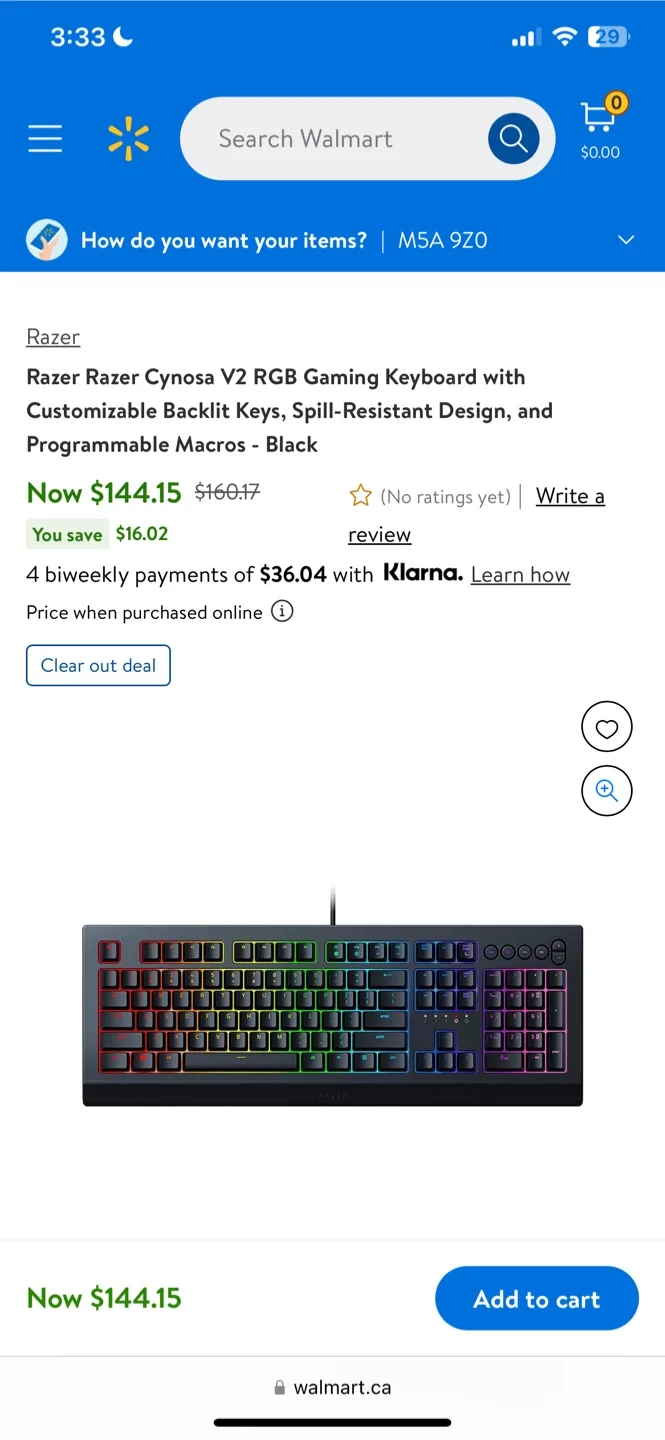 Razer Cynosa V2 RGB Gaming Keyboard - Black image indicator(5)